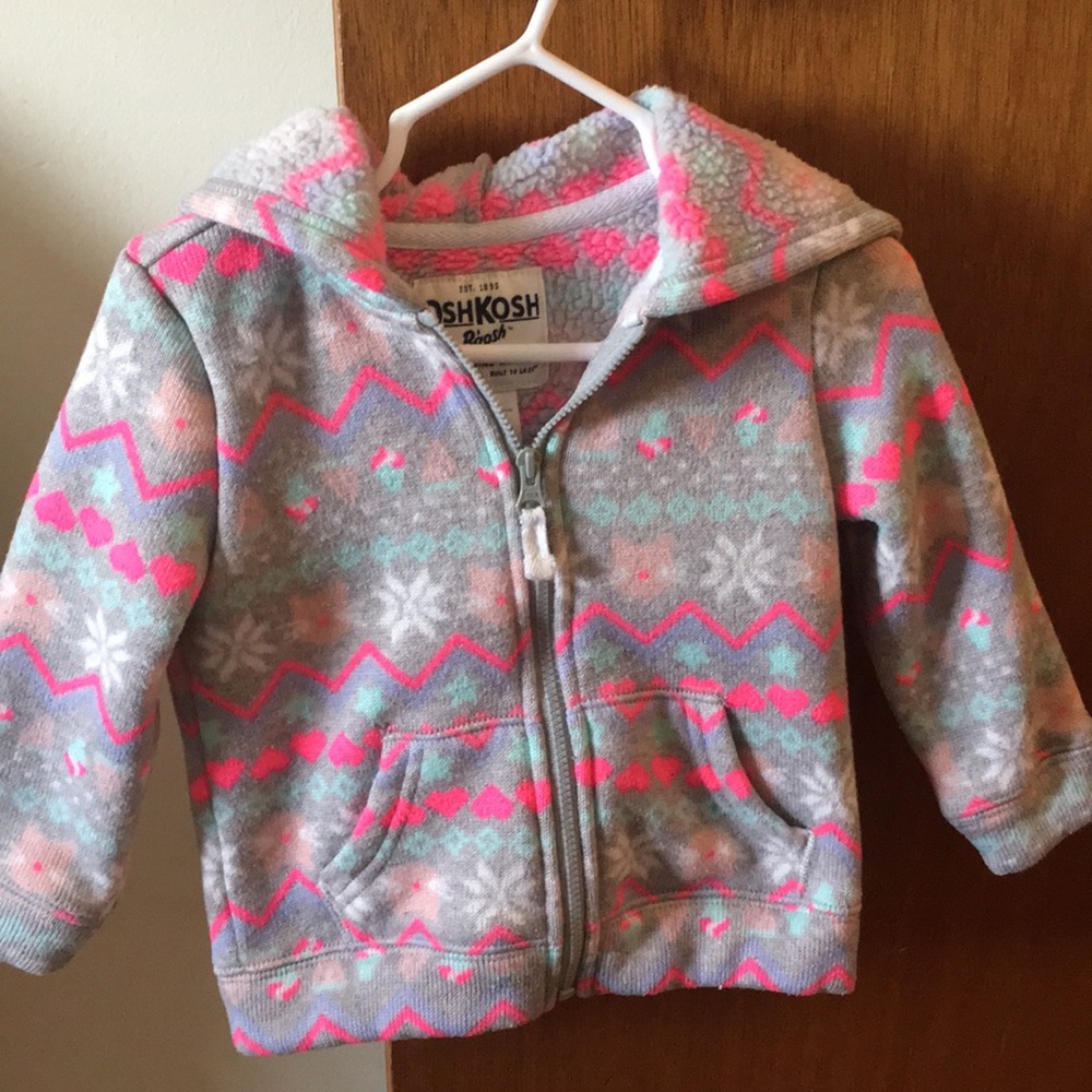 OshKosh B’gosh zip up hoodie